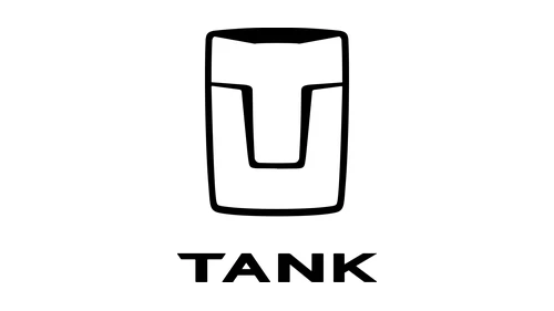 Tank logo 2021 stacked T and U emblem above the TANK wordmark